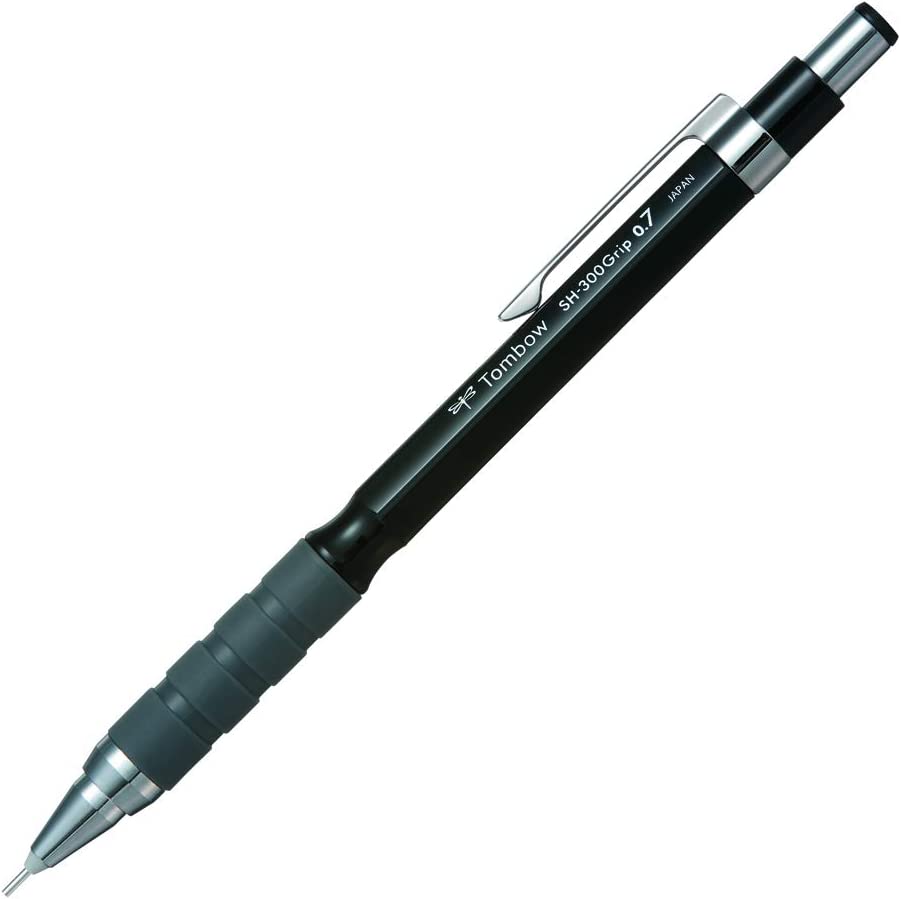 Tombow Sh-300 Grip 0.7mm Mekanik Kurşun Kalem Siyah