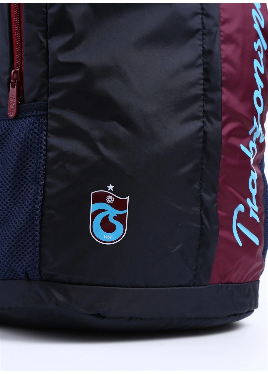 Trabzonspor Kaligrafik Baskılı Çift Gözlü Lacivert Çanta / 23268 Trabzonspor Kaligrafik Baskılı Çift Gözlü Lacivert Çanta / 23268