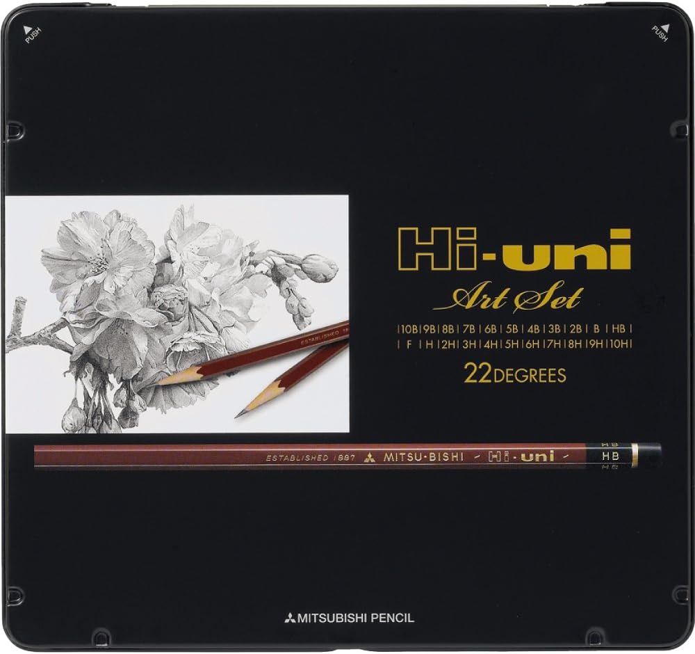 Uniball Hi-Art Set 10H-10B Dereceli Kalem Seti /