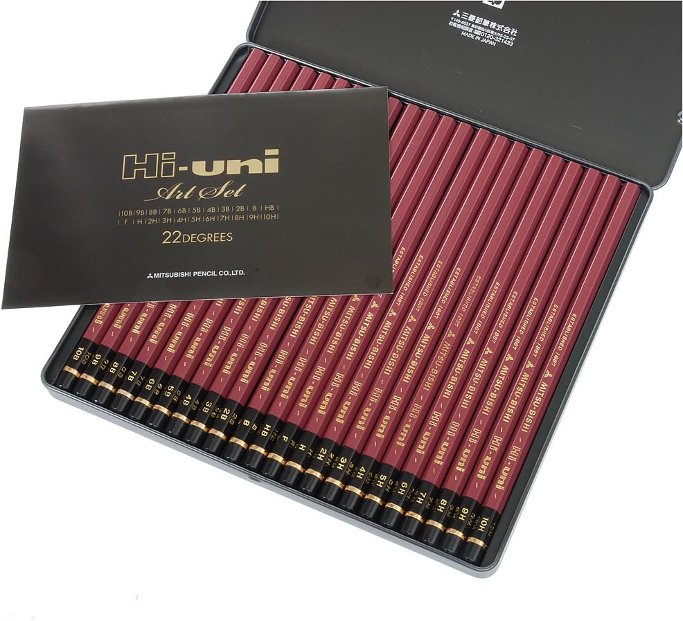 Uniball Hi-Art Set 10H-10B Dereceli Kalem Seti /