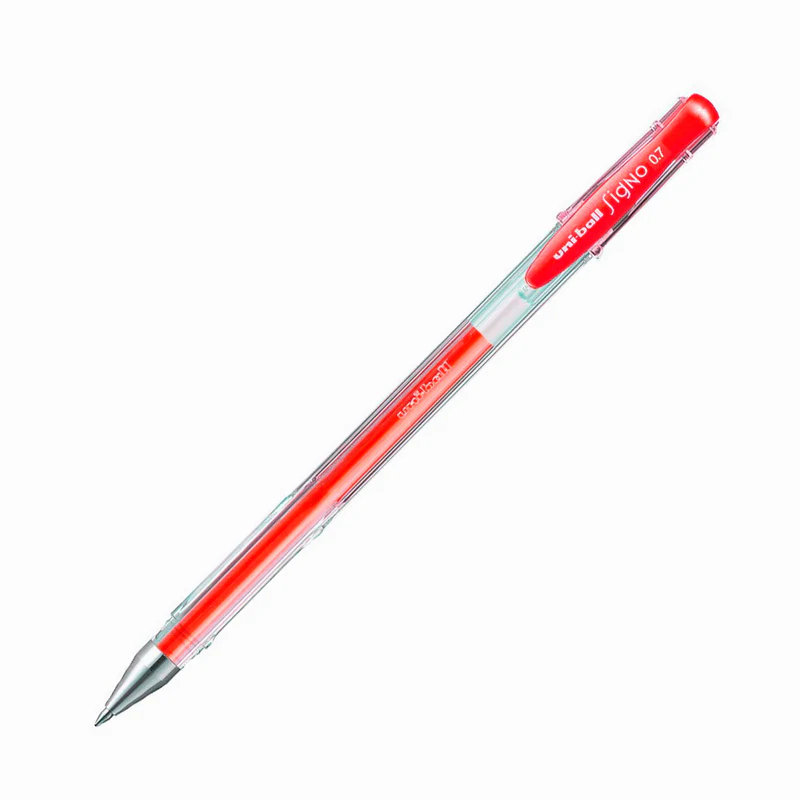 Uniball Signo UM-100 0.7mm Jel Kalem Neon Kırmızı
