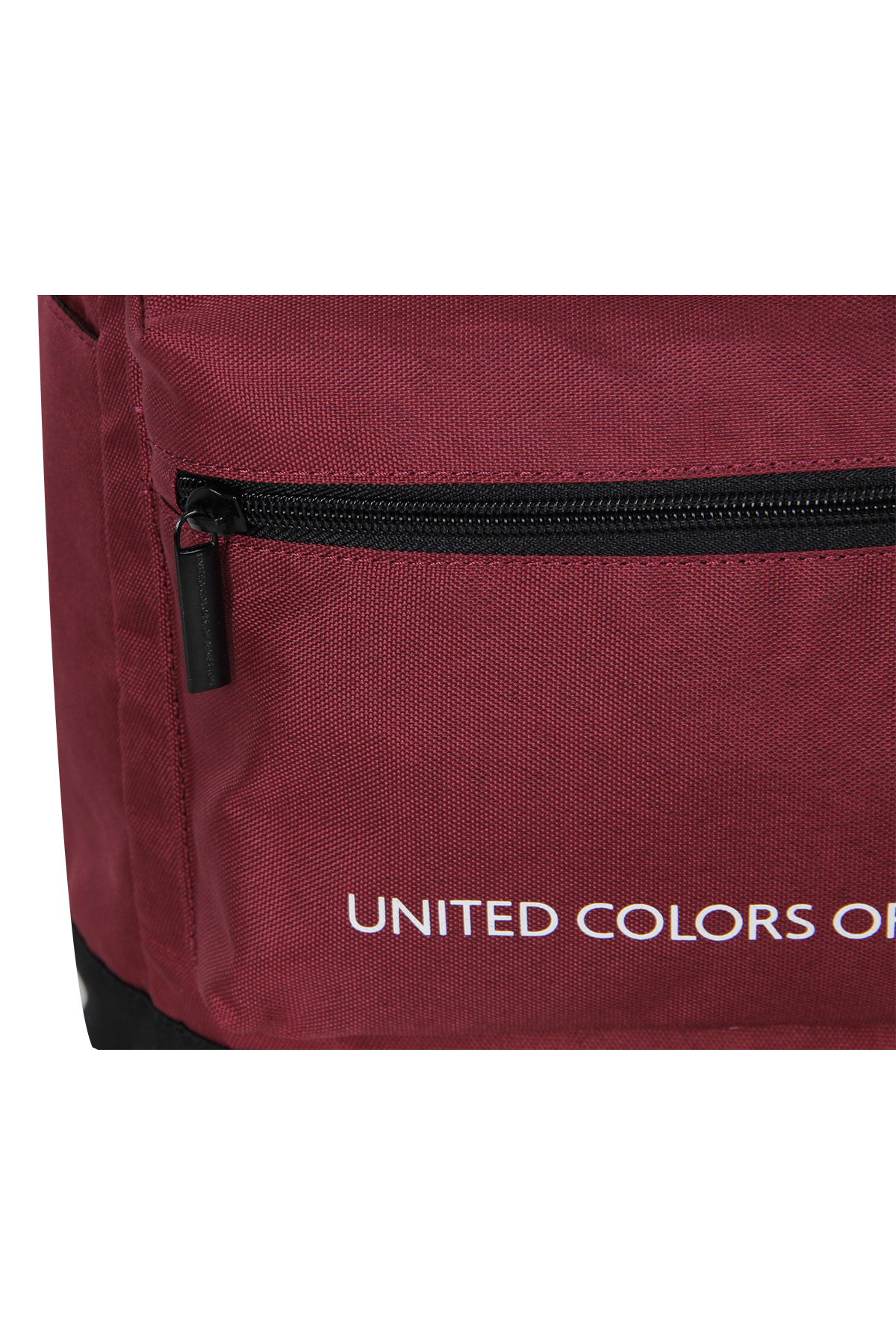 United Colors of Benetton 2021 Yeni Sezon Casual Sırt Çantası Bordo 70413