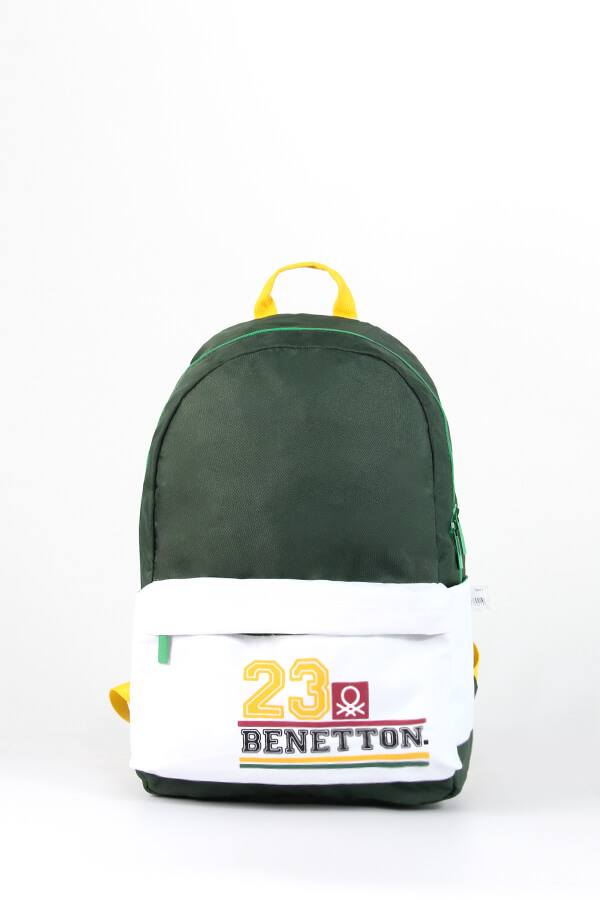United Colors of Benetton "23 Numara" Okul Çantası Yeşil / 76021