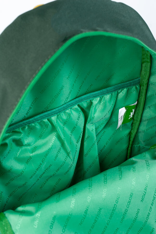 United Colors of Benetton "23 Numara" Okul Çantası Yeşil / 76021