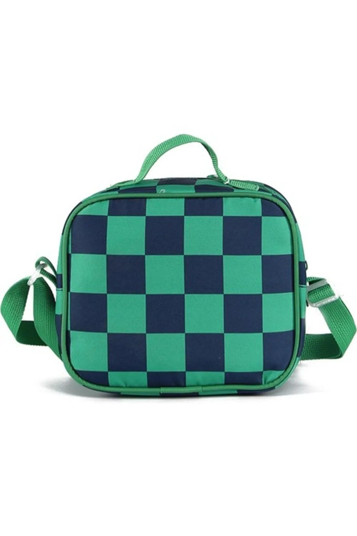 United Colors Of Benetton Beslenme Çantası Kareli Yeşil / 03775 United Colors Of Benetton Beslenme Çantası Kareli Yeşil / 03775