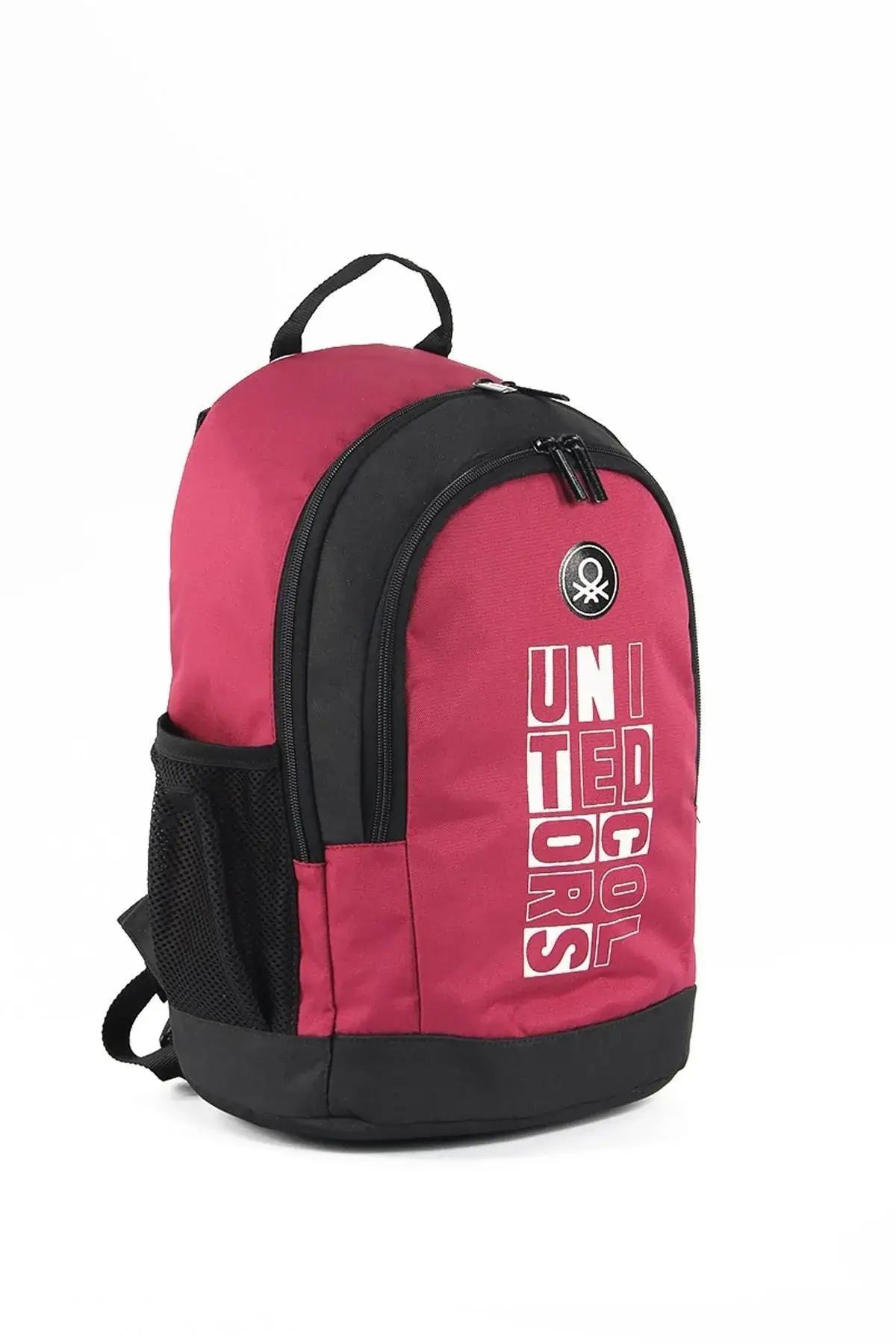 United Colors of Benetton Çift Bölmeli Okul Sırt Çantası Bordo / 04296 United Colors of Benetton Çift Bölmeli Okul Sırt Çantası Bordo / 04296
