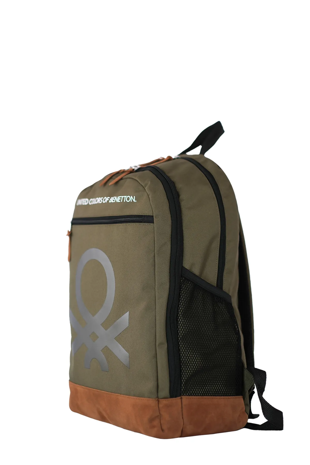 United Colors of Benetton Sofistike Çift Bölmeli Sırt Çantası Hâki / 13062 United Colors of Benetton Sofistike Çift Bölmeli Sırt Çantası Hâki / 13062