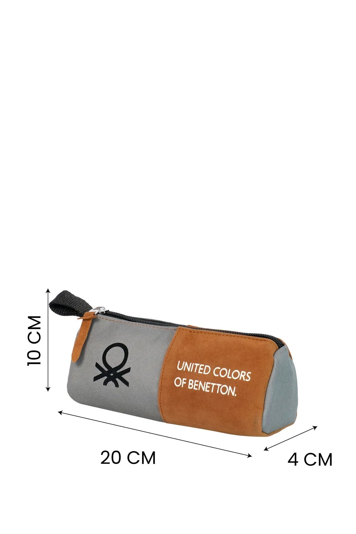 United Colors of Benetton Tek Bölmeli Sofistike Unisex Çocuk Üçgen Kalemlik Gri / BNT.0008 United Colors of Benetton Tek Bölmeli Sofistike Unisex Çocuk Üçgen Kalemlik Gri / BNT.0008