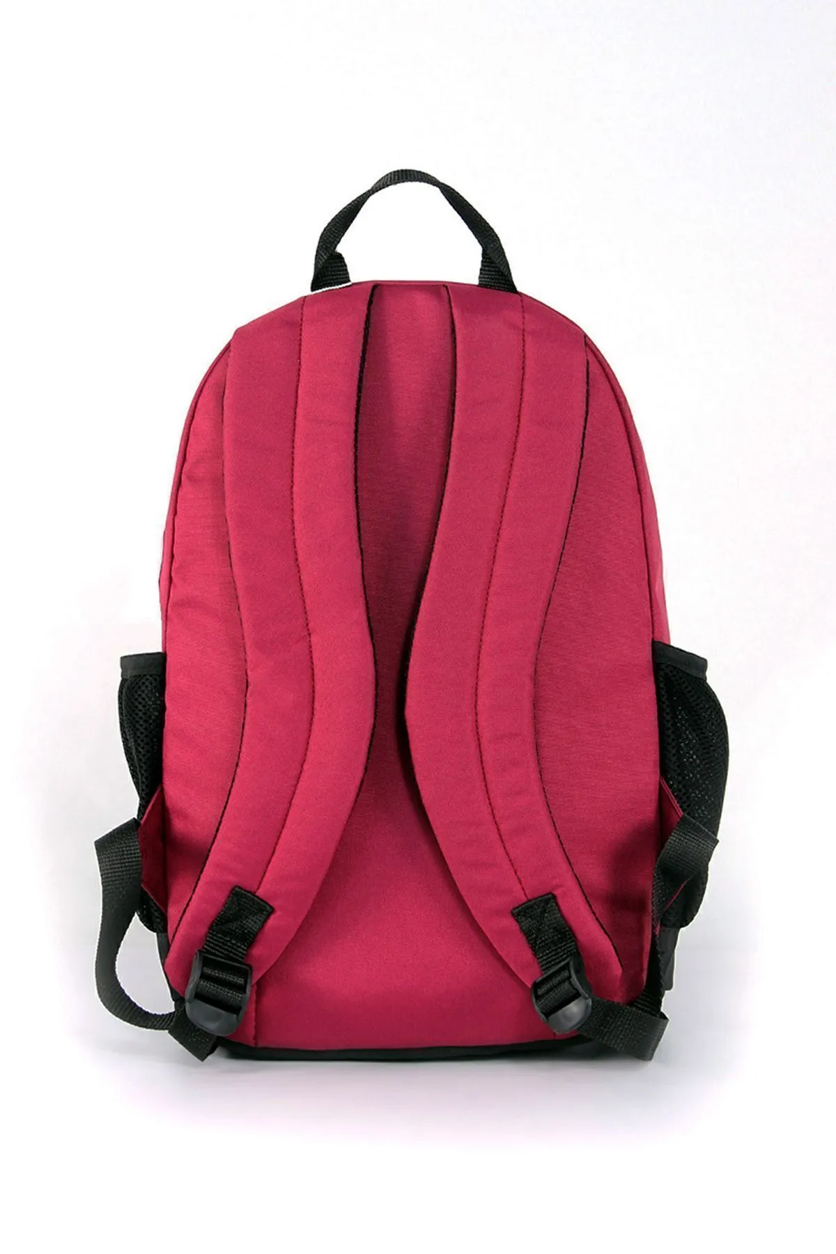 United Colors of Benetton "The World" Çift Bölmeli Okul Sırt Çantası Bordo / 03834