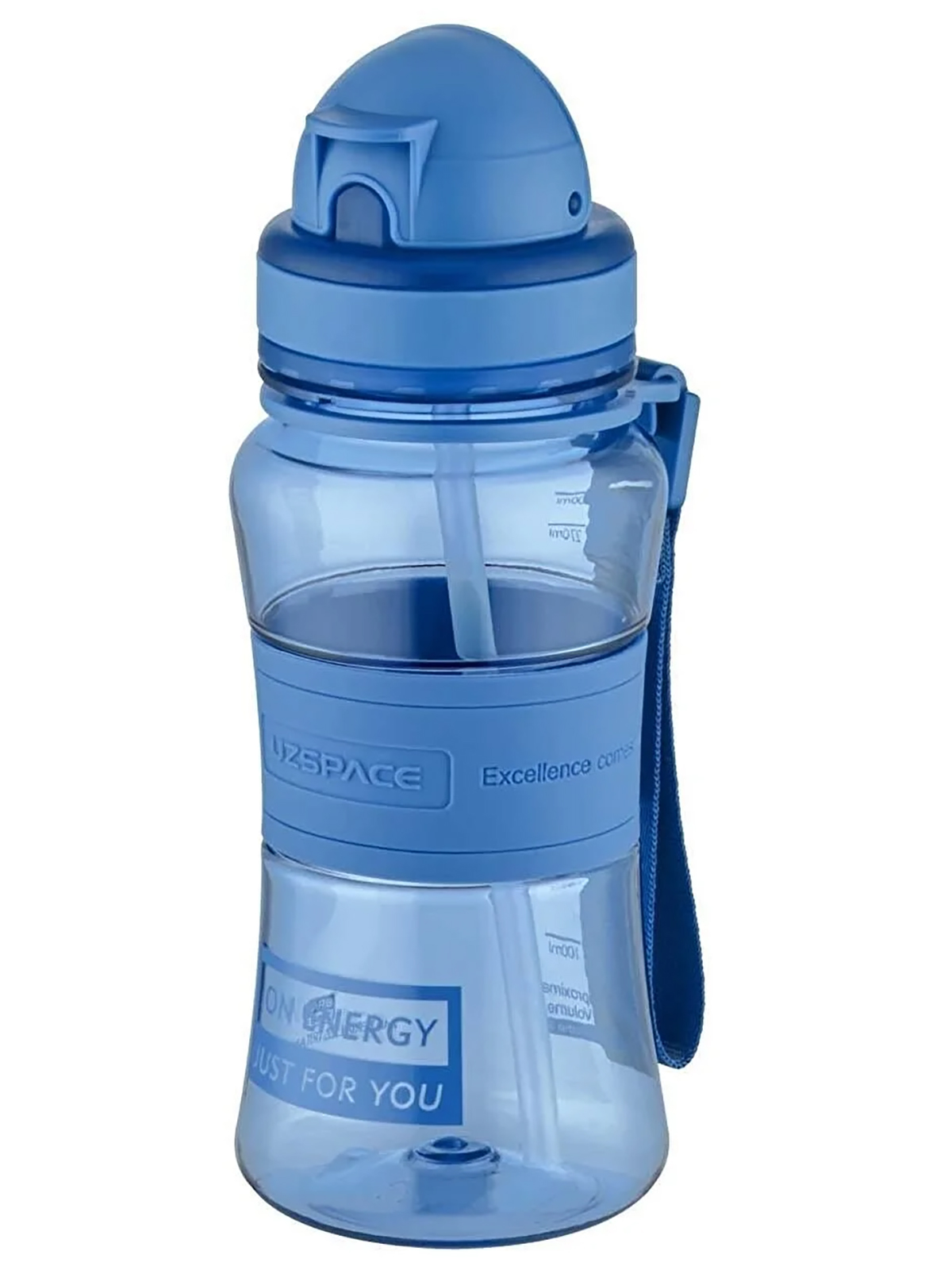 Uzspace 300ml Pipetli Tritan Matara Glatoria Blue / 5023 Uzspace 300ml Pipetli Tritan Matara Glatoria Blue / 5023