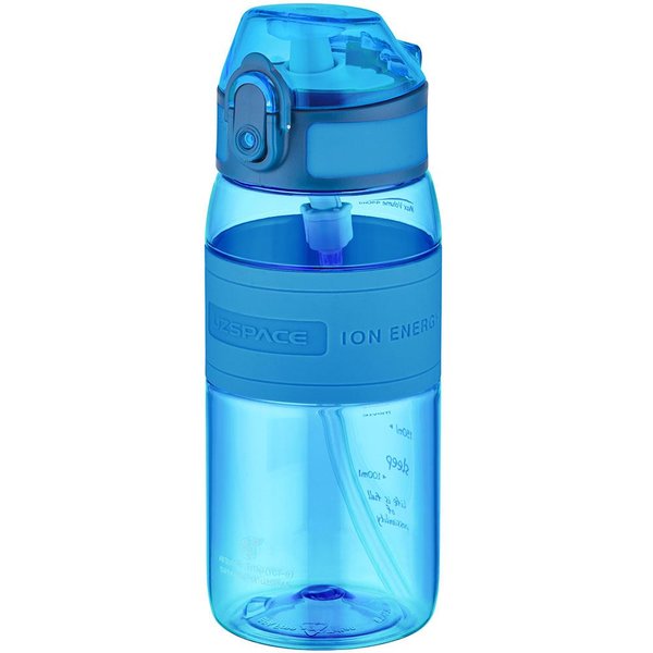 Uzspace 440ml Pipetli Tritan Matara Deep Sea Blue / 4105