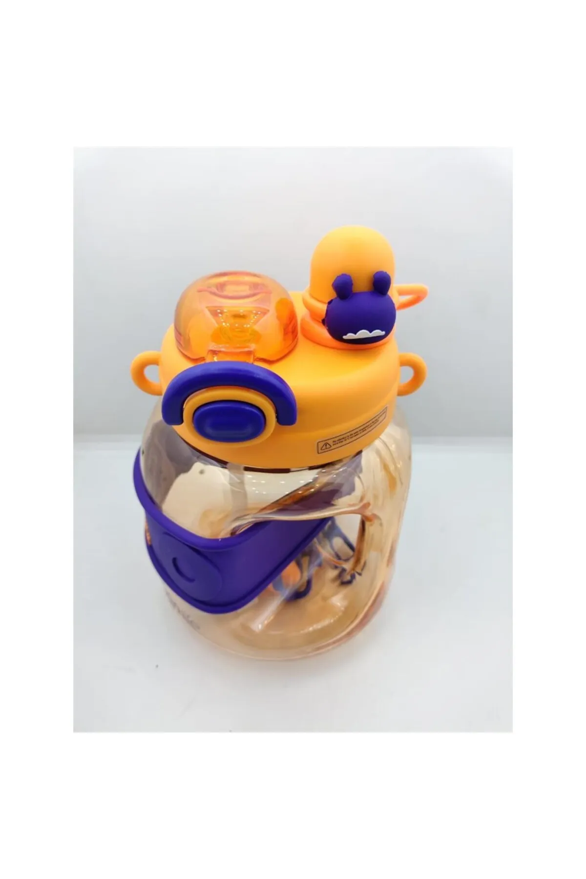 Vagonlife 1000ml Pipetli Policarbon Matara Turuncu / 6278 Vagonlife 1000ml Pipetli Policarbon Matara Turuncu / 6278