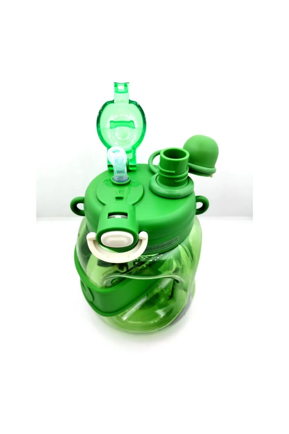 Vagonlife 1000ml Pipetli Policarbon Matara Yeşil / 6278 Vagonlife 1000ml Pipetli Policarbon Matara Yeşil / 6278