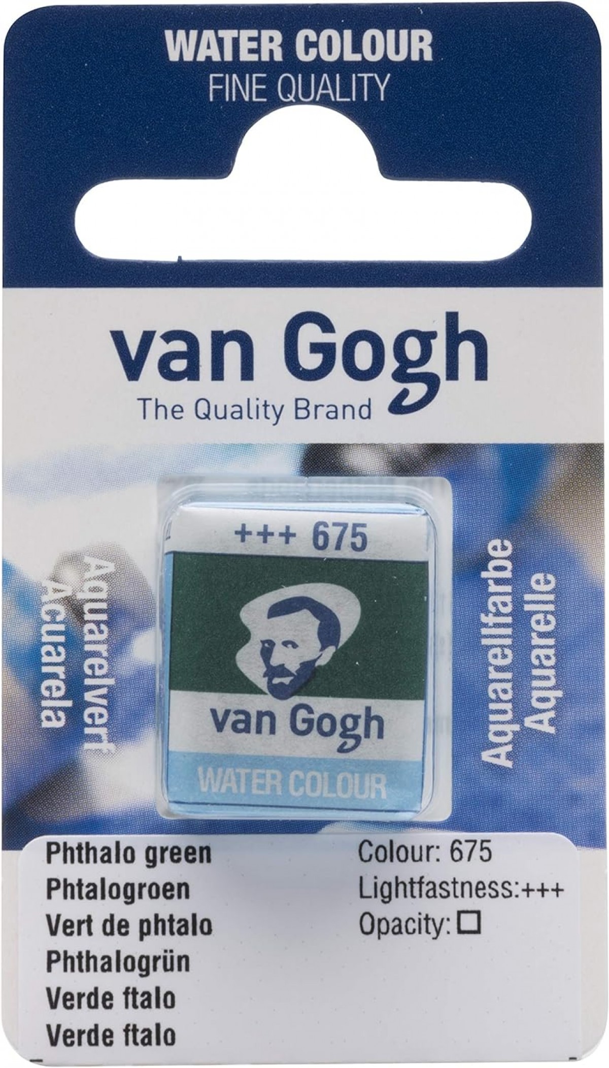 Van Gogh Suluboya Tablet Phthalo Green Van Gogh Suluboya Tablet Phthalo Green
