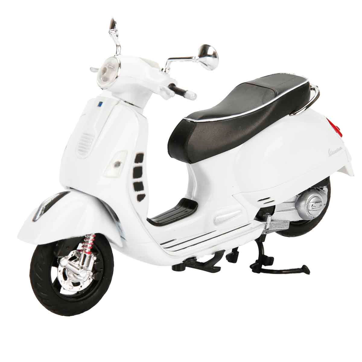 Vespa GTS 300 Super Model Motorsiklet 1/12 Ölçek