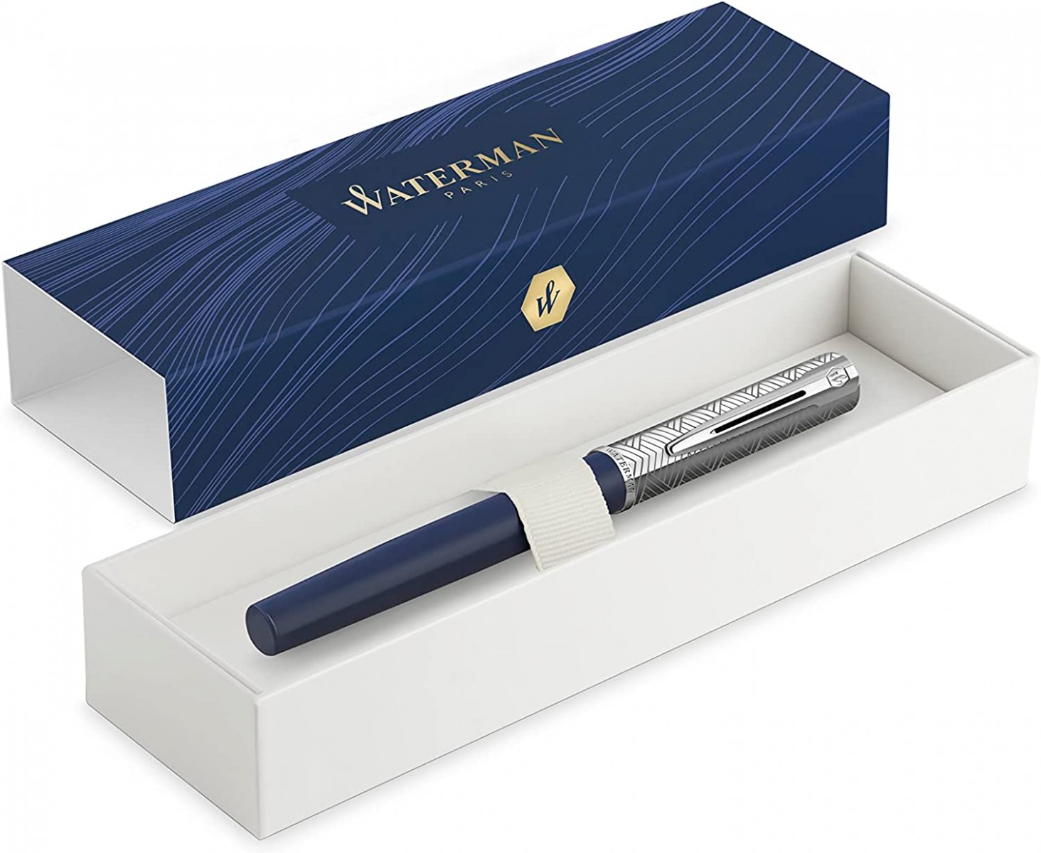 Waterman Allure Deluxe Dolma Kalem Mavi / 2174469 Waterman Allure Deluxe Dolma Kalem Mavi / 2174469