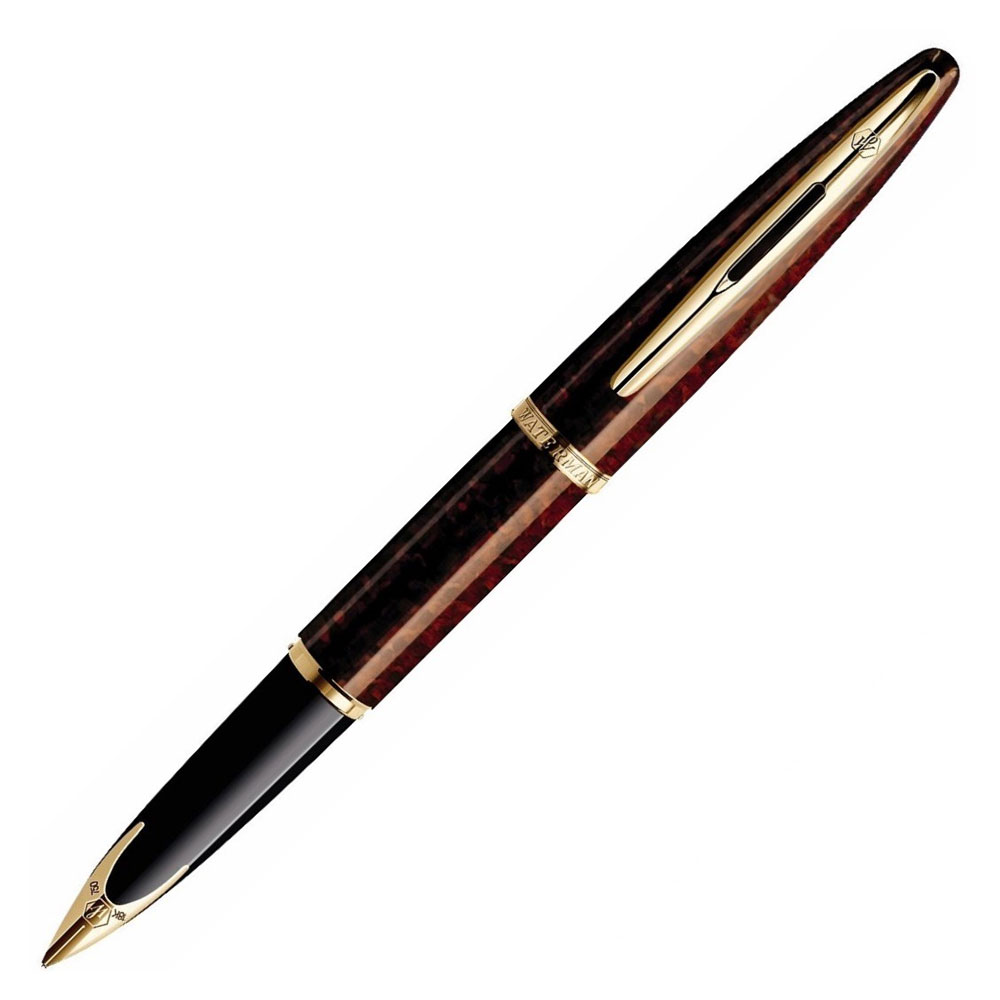 Waterman Carene Marine Gt Dolma Kalem Amber, F Uç, Mavi Mürekkep / S0700320