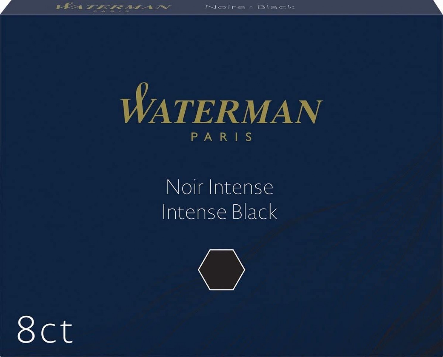 Waterman Dolma Kalem Kartuşu, Siyah, 8'li Paket Waterman Dolma Kalem Kartuşu, Siyah, 8'li Paket