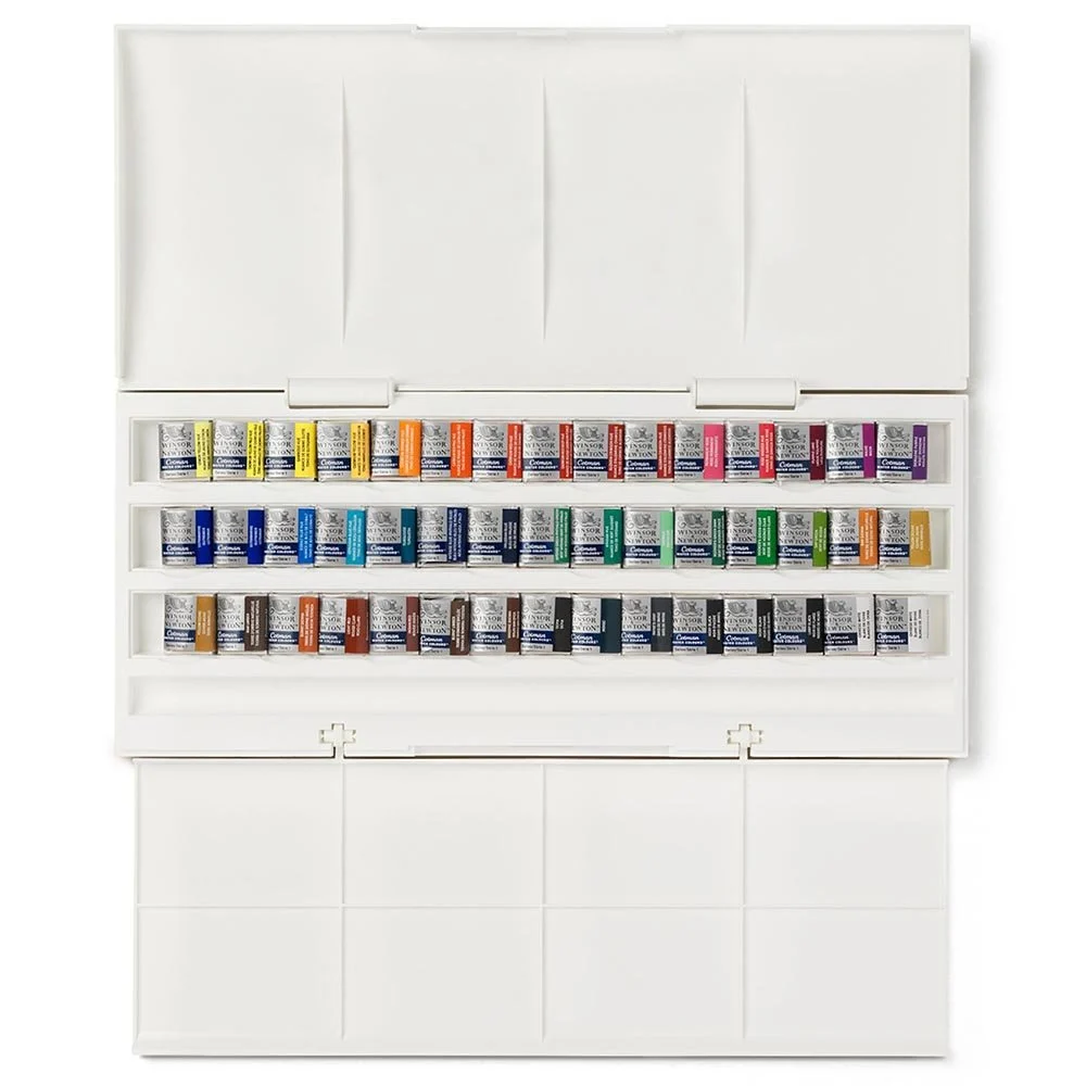 Winsor Newton Cotman 45'li Stüdyo Suluboya Seti