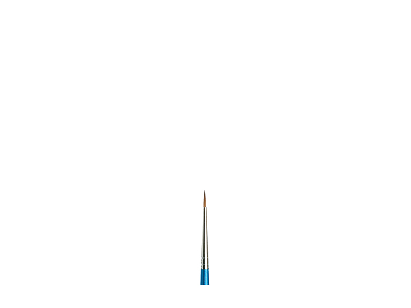 Winsor & Newton Cotman Seri 111 Kısa Saplı Sentetik Yuvarlak Fırça Numara: 0