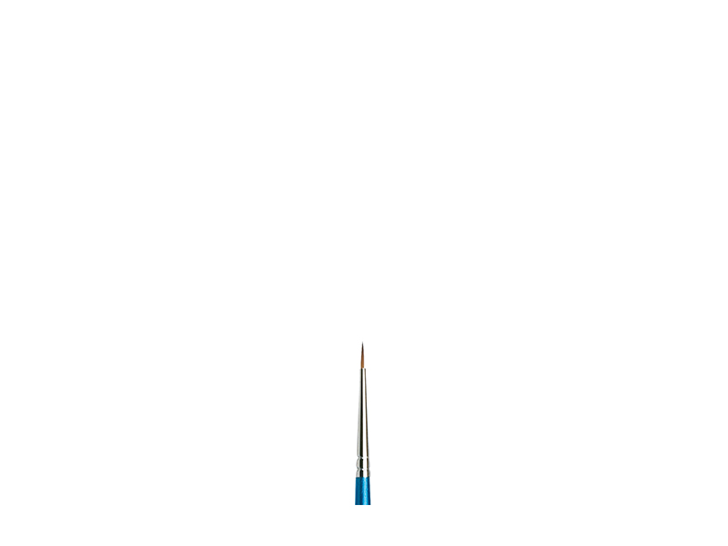 Winsor & Newton Cotman Seri 111 Kısa Saplı Sentetik Yuvarlak Fırça Numara: 2/0