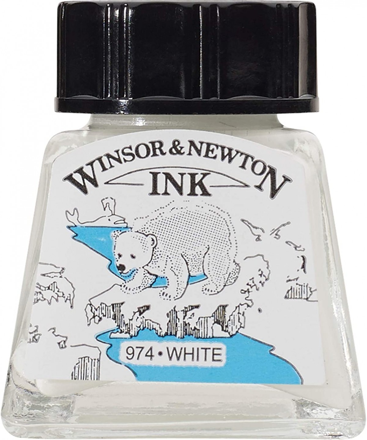 Winsor & Newton Drawing Ink Çizim Mürekkebi 14ml White 702 Winsor & Newton Drawing Ink Çizim Mürekkebi 14ml White 702
