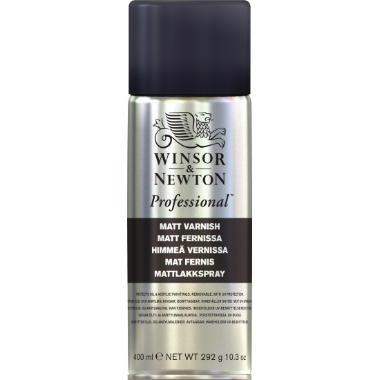 Winsor & Newton Matt Varnish 400ml Sprey Mat Vernik / 981