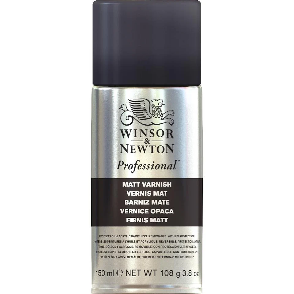 Winsor Newton Professional Matt Varnish 150ml Sprey Mat Vernik / MQ0008210 Winsor Newton Professional Matt Varnish 150ml Sprey Mat Vernik / MQ0008210