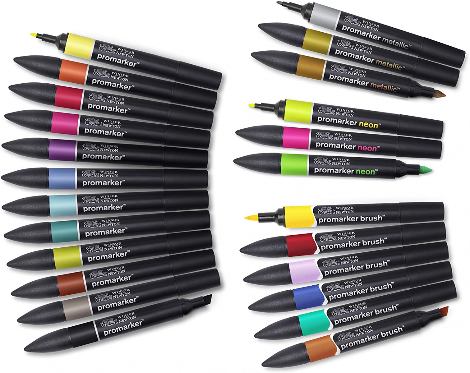 Winsor Newton Promarker 24'lü Set - Mixed