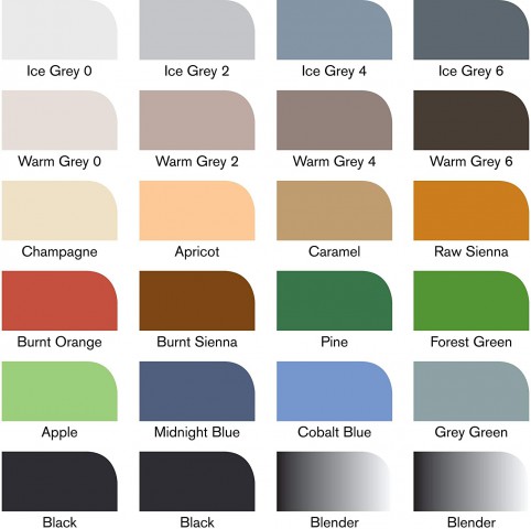 Winsor Newton Promarker 24'lü Wallet Set - Mimari Tonlar (Architectural Tones)