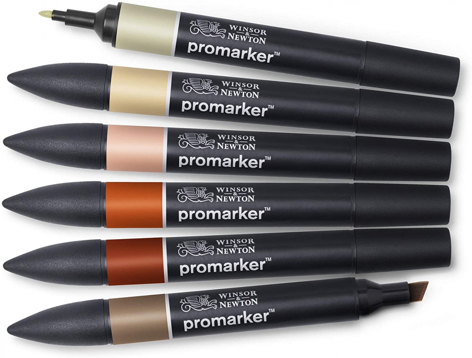 Winsor Newton Promarker 6'lı Earth Tones