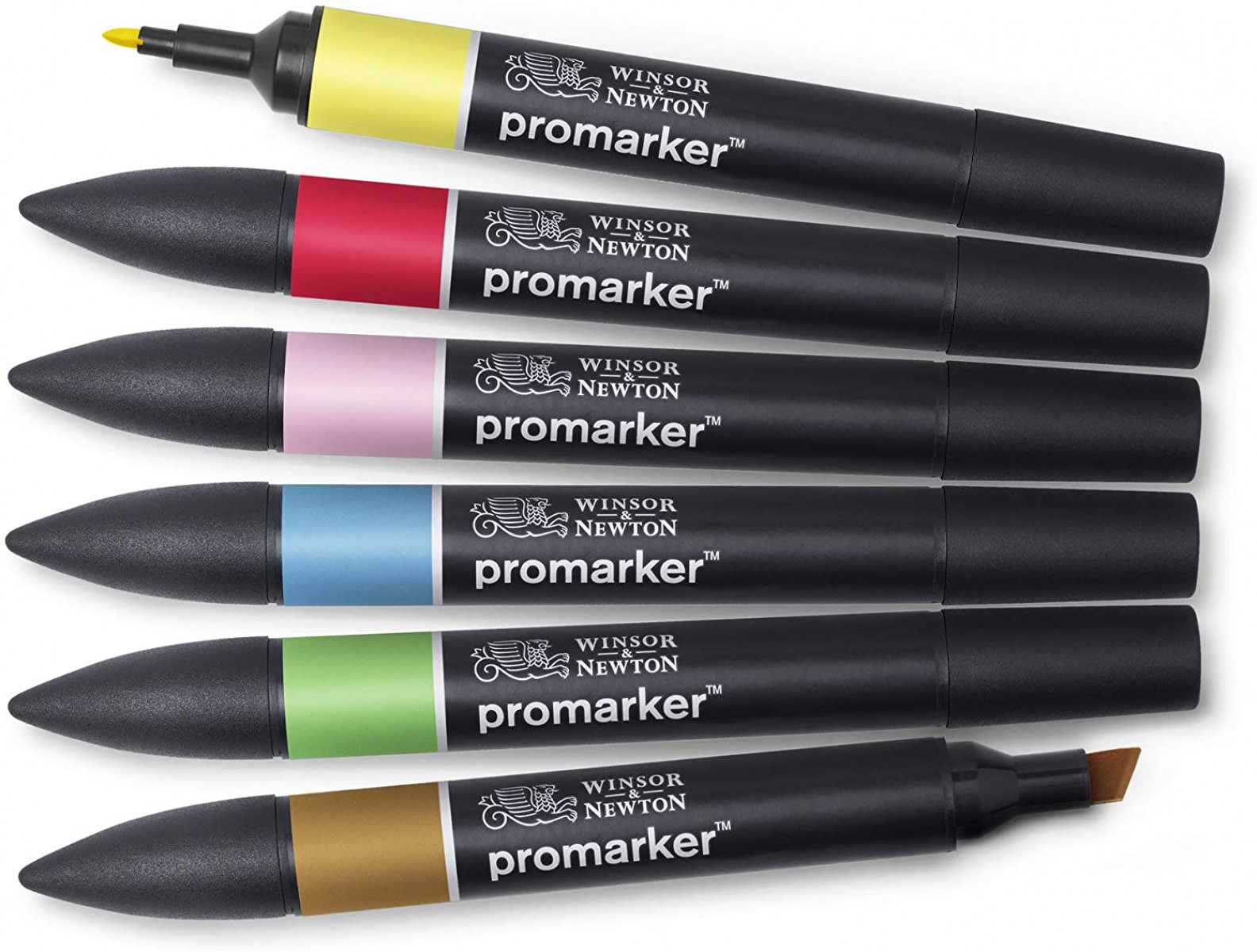 Winsor Newton Promarker 6'lı Mid Tones