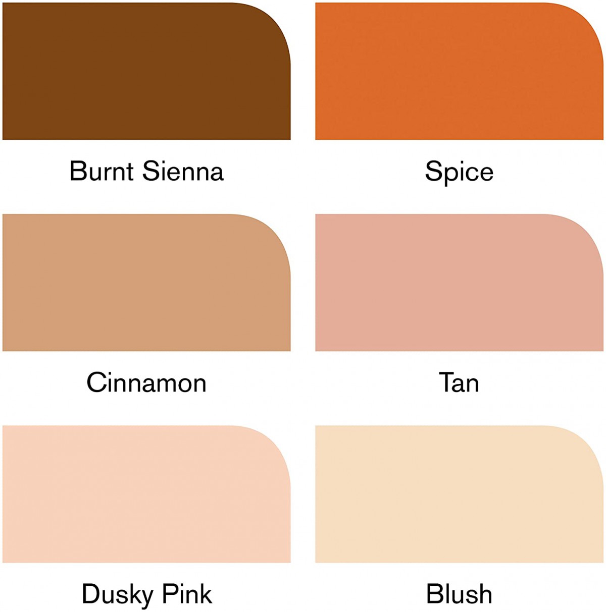 Winsor Newton Promarker 6'lı Skin Tones 2