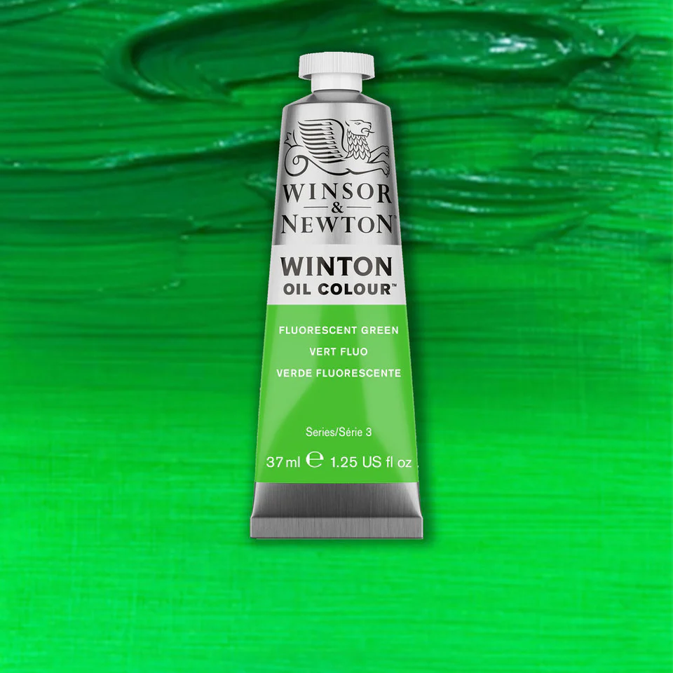 Winsor Newton Winton Yağlı Boya 37ml Fluorescent Green / 458 Winsor Newton Winton Yağlı Boya 37ml Fluorescent Green / 458