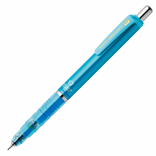 Zebra Delguard 0.7mm Mekanik Kurşun Kalem Açık Mavi / P-MAB85-N2-BRB Zebra Delguard 0.7mm Mekanik Kurşun Kalem Açık Mavi / P-MAB85-N2-BRB
