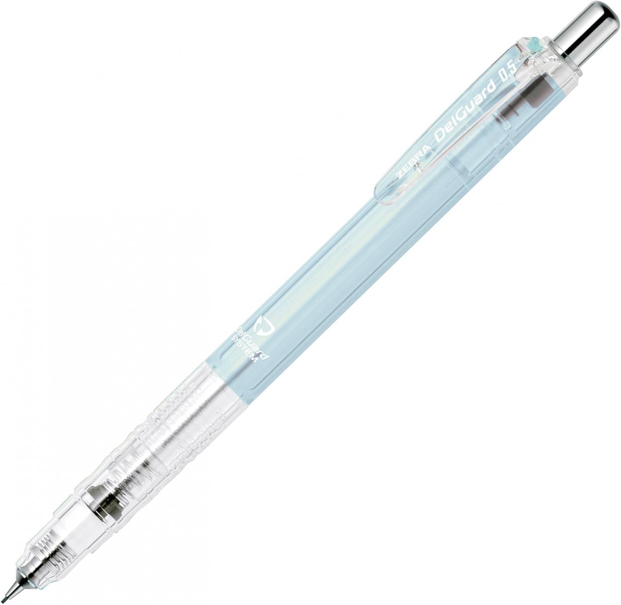 Zebra Delguard Light 0.5mm Smoky Edition Mekanik Kurşun Kalem Mavi / P-MAZ84-SMBL Zebra Delguard Light 0.5mm Smoky Edition Mekanik Kurşun Kalem Mavi / P-MAZ84-SMBL