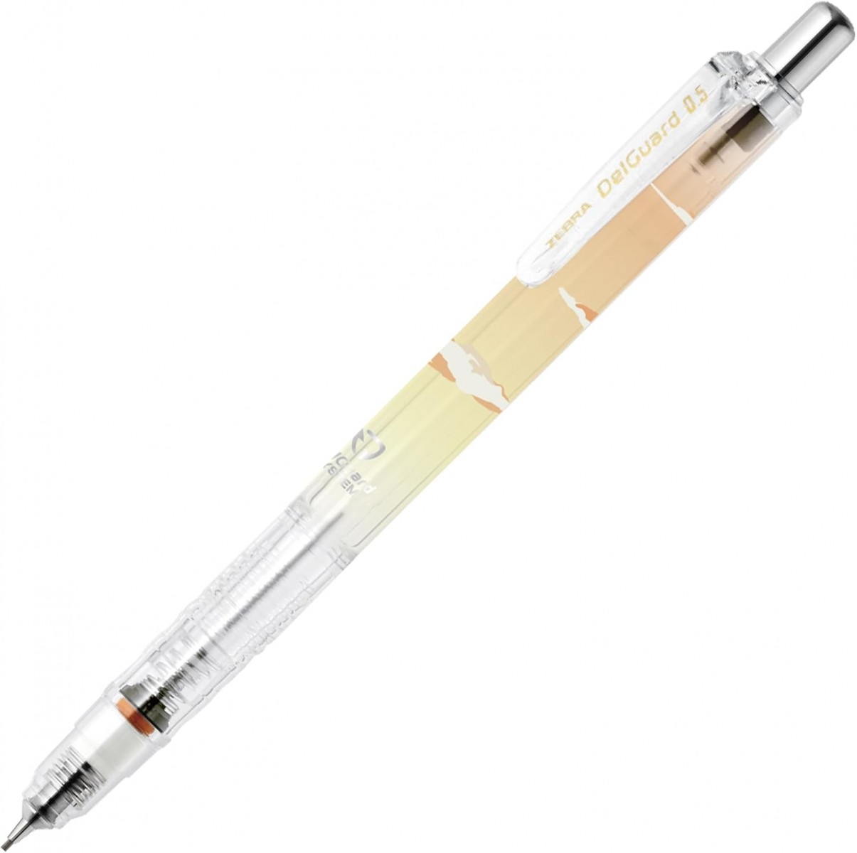 Zebra Delguard Limited Edition SuyaSuya 0.5mm Mekanik Kurşun Kalem Turuncu / P-MA85-SUYA-OR Zebra Delguard Limited Edition SuyaSuya 0.5mm Mekanik Kurşun Kalem Turuncu / P-MA85-SUYA-OR