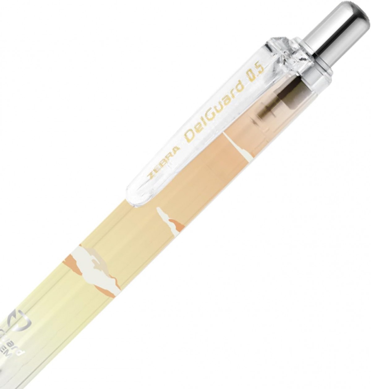 Zebra Delguard Limited Edition SuyaSuya 0.5mm Mekanik Kurşun Kalem Turuncu / P-MA85-SUYA-OR Zebra Delguard Limited Edition SuyaSuya 0.5mm Mekanik Kurşun Kalem Turuncu / P-MA85-SUYA-OR