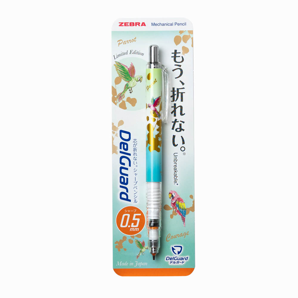 Zebra Delguard Summer Study Limited Edition 0.5mm Mekanik Kurşun Kalem - Nane Yeşili