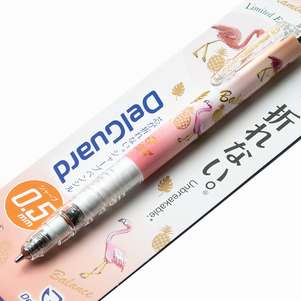 Zebra Delguard Summer Study Limited Edition 0.5mm Mekanik Kurşun Kalem - Somon Pembe