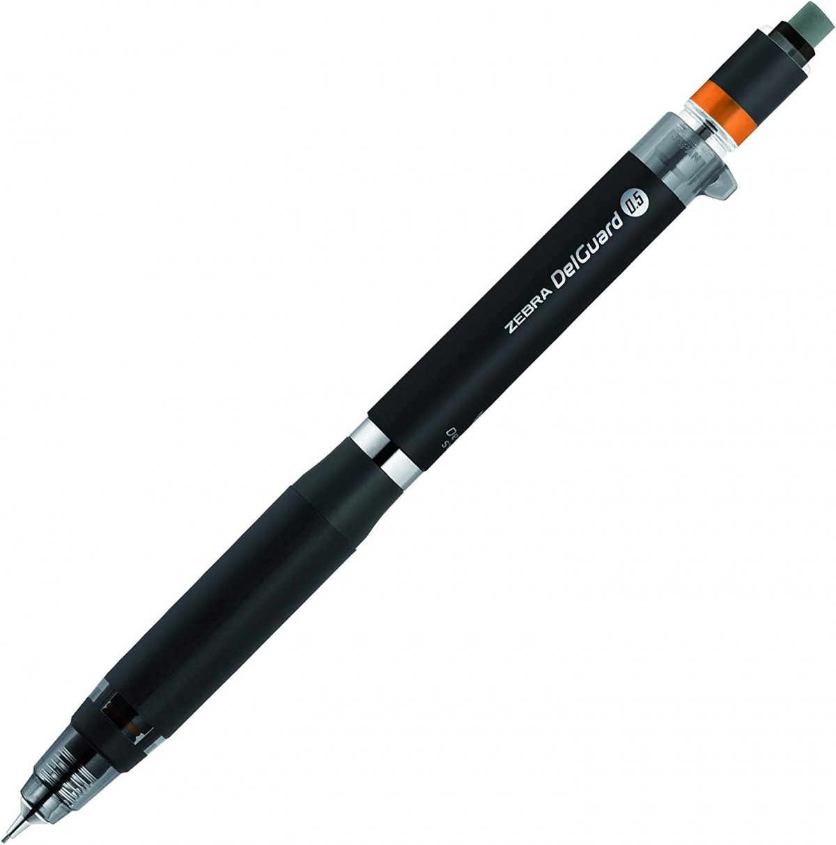 Zebra Delguard Type-Er 0.5mm Mekanik Kurşun Kalem Siyah / P-MA88-BK