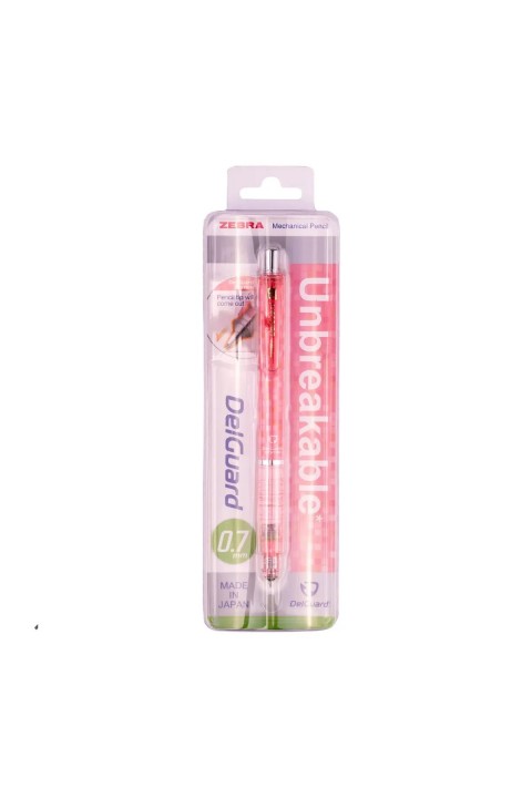 Zebra Delguard Versatil Kalem 0.7 Mm Kareli Pembe