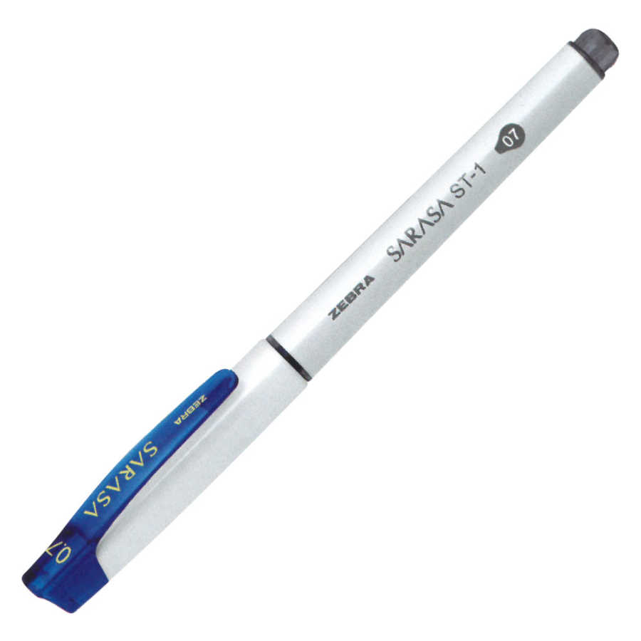 Zebra Sarasa 0.7 mm Kapaklı Mavi Jel Kalem 1 Kutu ( 12 Adet)