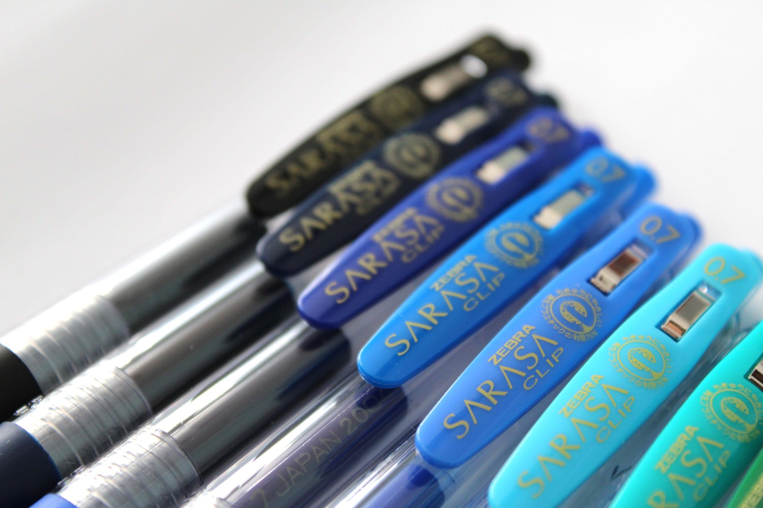 Zebra Sarasa Clip 20 Renk 0.7mm Jel - Roller Kalem Blisterli Set